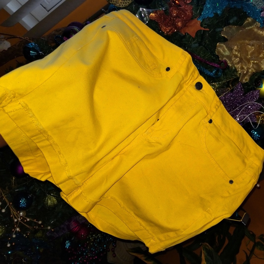 Yellow Shorts